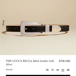 Khaite Lucca belt